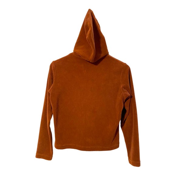 Patagonia Water Girl brown burnt orange jacket with hood sz small - Picture 2 of 7
